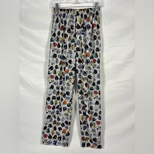 NFL Team Apparel Youth Pajama Pants Helmet Print XL 18/20